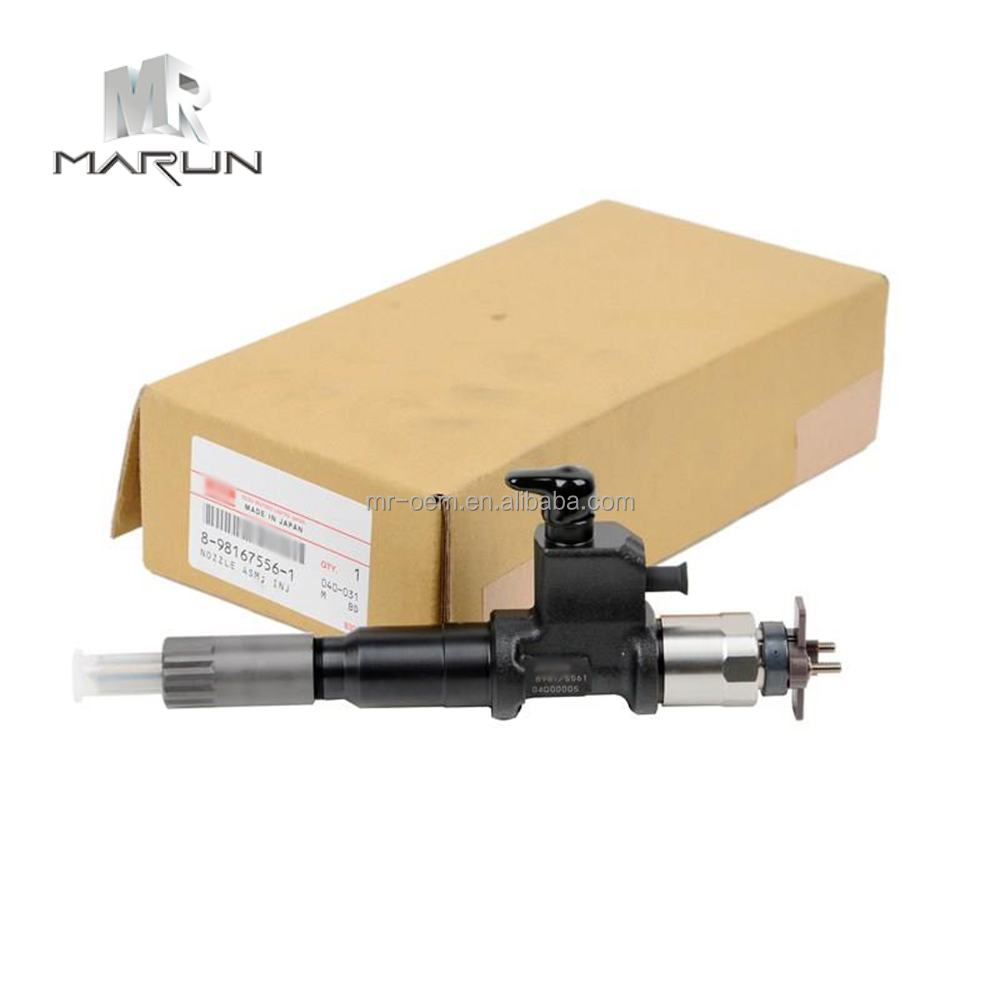 Fuel injector assembly shown beside original packaging